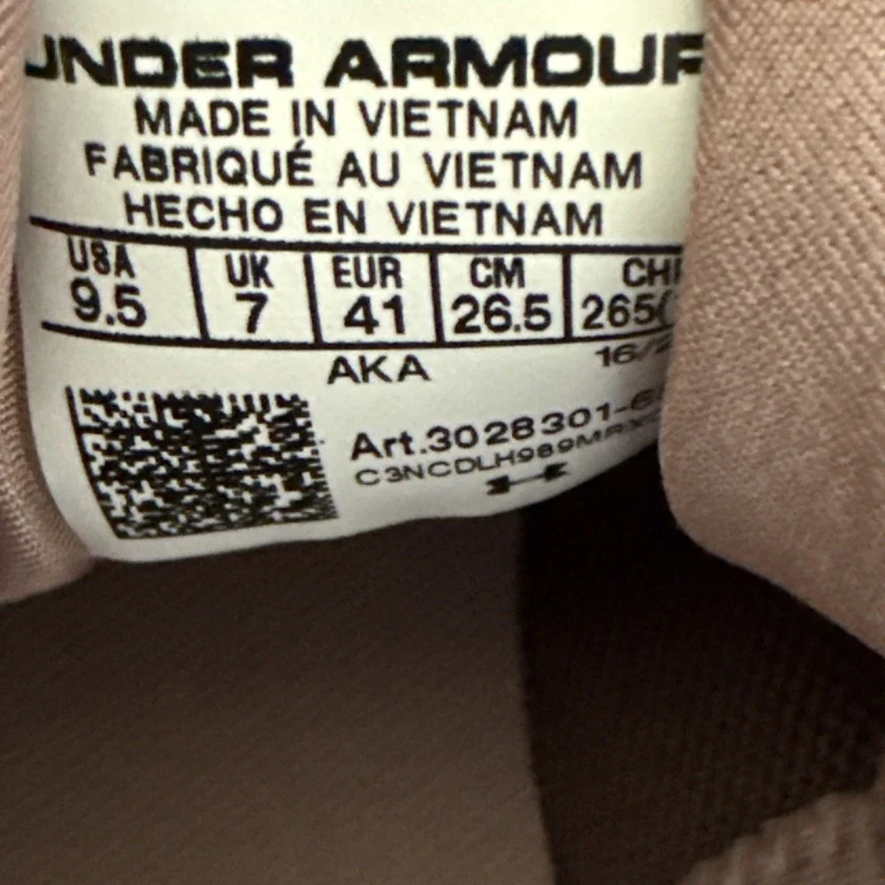 Under Armour‎ Women's Project Rock Blood Sweat Respect 5, Maroon Pink, Size 9.5